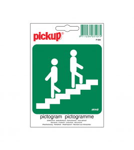 STICKER TRAPPENHUIS 100X100 MM