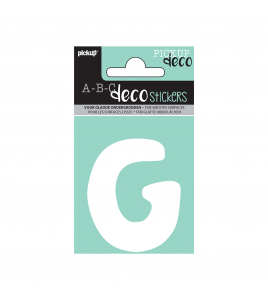 PLAKLETTER EMMA 70 MM WIT G