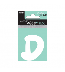 PLAKLETTER EMMA 70 MM WIT D