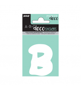 PLAKLETTER EMMA 70 MM WIT B