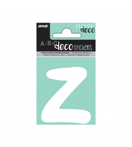 PLAKLETTER EMMA 70 MM WIT Z