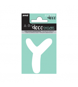 PLAKLETTER EMMA 70 MM WIT Y