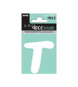 PLAKLETTER EMMA 70 MM WIT T