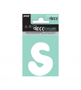 PLAKLETTER EMMA 70 MM WIT S