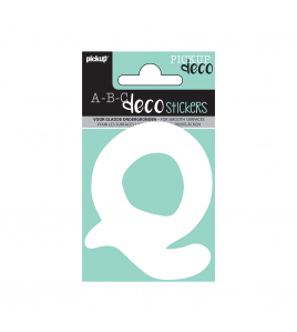 PLAKLETTER EMMA 70 MM WIT Q