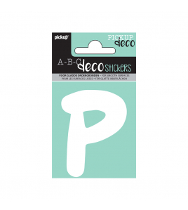 PLAKLETTER EMMA 70 MM WIT P