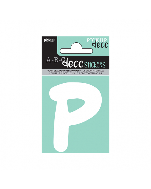 PLAKLETTER EMMA 70 MM WIT P