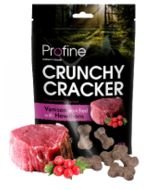 PROFINE CRUNCHY CRACKER VENISON ENRICHED WITH HAWTHORN 150GR