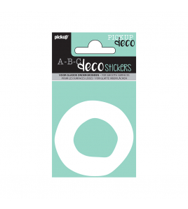 PLAKLETTER EMMA 70 MM WIT O