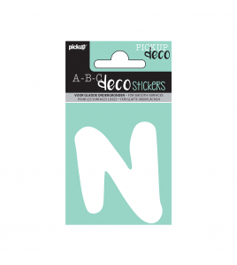 PLAKLETTER EMMA 70 MM WIT N