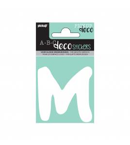 PLAKLETTER EMMA 70 MM WIT M