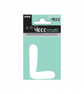 PLAKLETTER EMMA 70 MM WIT L