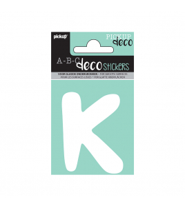 PLAKLETTER EMMA 70 MM WIT K