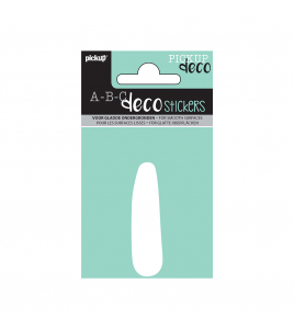 PLAKLETTER EMMA 70 MM WIT I