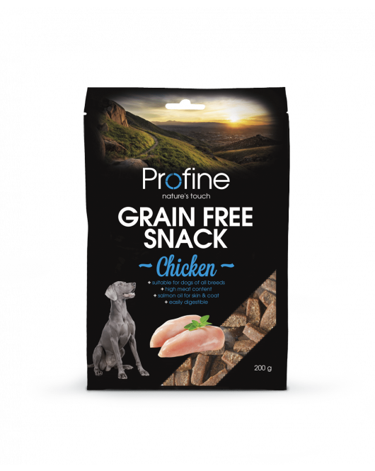 PROFINE GRAANVRIJE SNACK CHICKEN 200G
