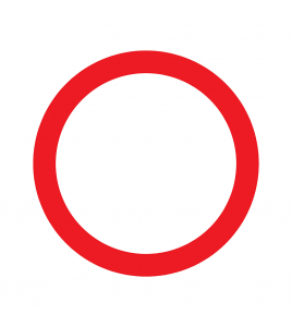 BORD VERBODEN TOEGANG 300 MM ROND