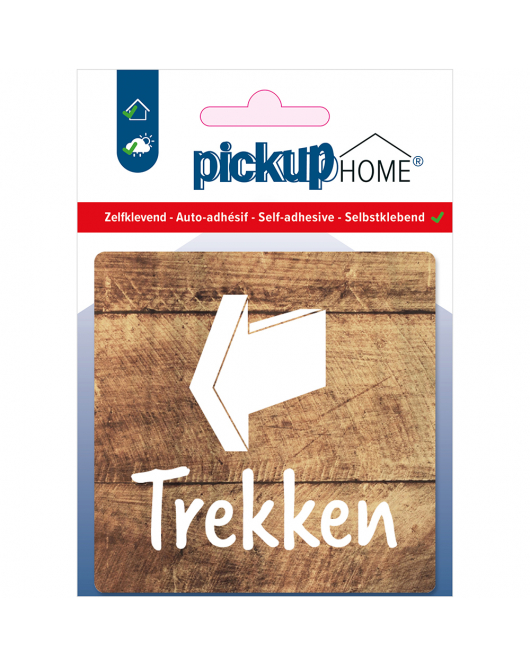 BORD TREKKEN HOUTLOOK 90X90X3 MM ACRYLAAT