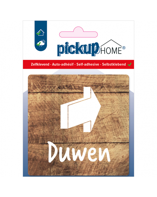 BORD DUWEN HOUTLOOK 90X90X3 MM ACRYLAAT
