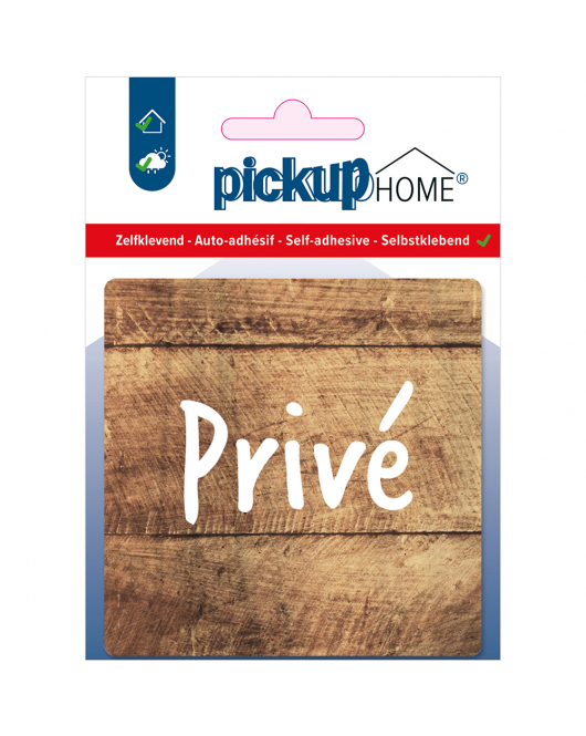 BORD PRIVE HOUTLOOK 90X90X3 MM ACRYLAAT
