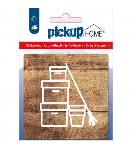 BORD BEZEMKAST HOUTLOOK 90X90X3 MM ACRYLAAT