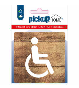 BORD ROLSTOEL HOUTLOOK 90X90X3 MM ACRYLAAT