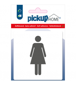 BORD DAMES WIT 90X90X3 MM ACRYLAAT