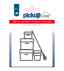 BORD BEZEMKAST WIT 90X90X3 MM ACRYLAAT