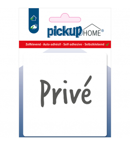 BORD PRIVE WIT 90X90X3 MM ACRYLAAT