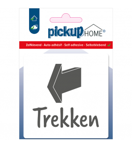 BORD TREKKEN WIT 90X90X3 MM ACRYLAAT