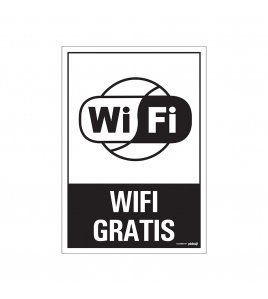 BORD WIFI GRATIS 230X330 MM