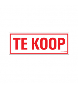 BORD TE KOOP 330X120 MM