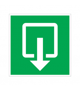 BORD NORMALE UITGANG 200X200 MM