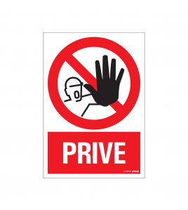 BORD PRIVE 230X330 MM