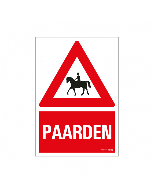 BORD PAARDEN 230X330 MM