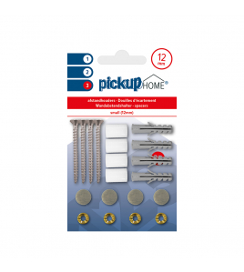 MONTAGESET T.B.V. 3D HOME PANEEL SMALL (12 MM)