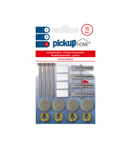 MONTAGESET T.B.V. 3D HOME PANEEL MEDIUM (15 MM)