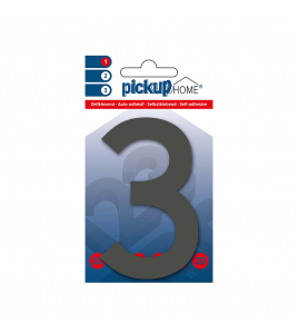 3D HOME RIO 100 MM GRIJS 3 ACRYLAAT 3 MM ZELFKLEVEND