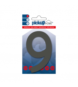 3D HOME RIO 100 MM GRIJS 9 ACRYLAAT 3 MM ZELFKLEVEND