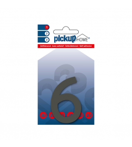 3D HOME RIO 60 MM GRIJS 6 ACRYLAAT 3 MM ZELFKLEVEND