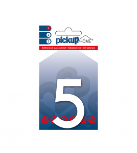 3D HOME RIO 60 MM WIT 5 ACRYLAAT 3 MM ZELFKLEVEND