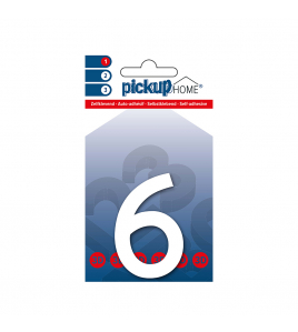 3D HOME RIO 60 MM WIT 6 ACRYLAAT 3 MM ZELFKLEVEND