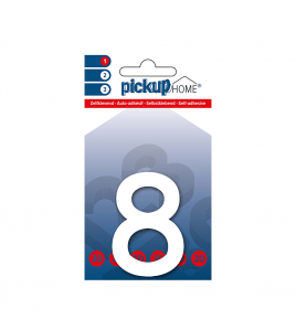 3D HOME RIO 60 MM WIT 8 ACRYLAAT 3 MM ZELFKLEVEND