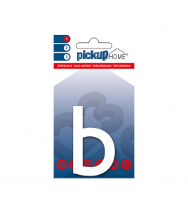 3D HOME RIO 60 MM WIT B ACRYLAAT 3 MM ZELFKLEVEND