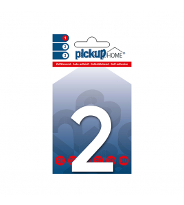 3D HOME RIO 60 MM WIT 2 ACRYLAAT 3 MM ZELFKLEVEND