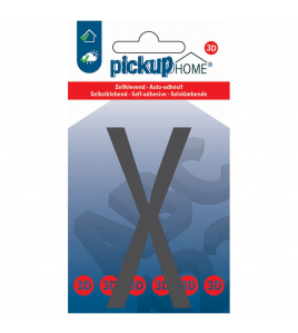 3D HOME STOCKHOLM 90 MM GRIJS X ACRYLAAT 3 MM ZELFKLEVEND