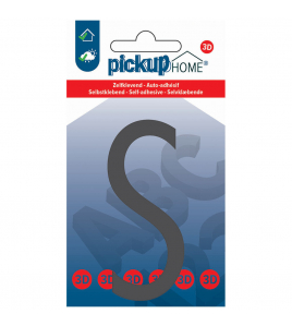 3D HOME STOCKHOLM 90 MM GRIJS S ACRYLAAT 3 MM ZELFKLEVEND