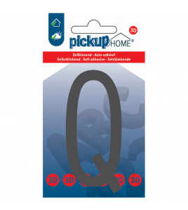 3D HOME STOCKHOLM 90 MM GRIJS Q ACRYLAAT 3 MM ZELFKLEVEND