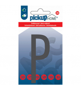 3D HOME STOCKHOLM 90 MM GRIJS P ACRYLAAT 3 MM ZELFKLEVEND