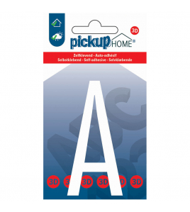 3D HOME STOCKHOLM 90 MM WIT A ACRYLAAT 3 MM ZELFKLEVEND