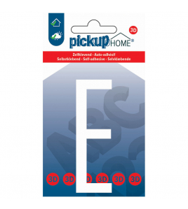 3D HOME STOCKHOLM 90 MM WIT E ACRYLAAT 3 MM ZELFKLEVEND